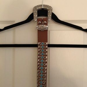 Leather Western Belt